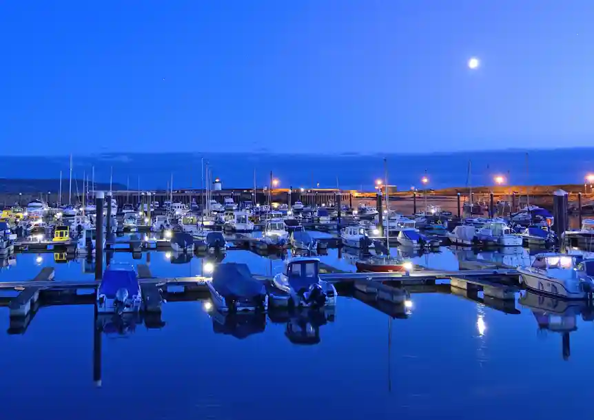 Burry Port Harbour, Carmarthenshire