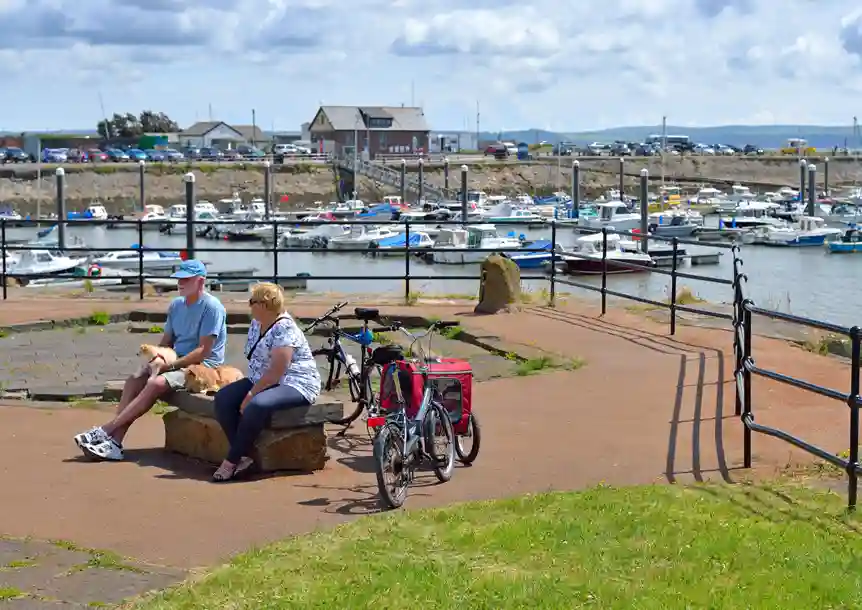 Burry Port Harbour, Carmarthenshire