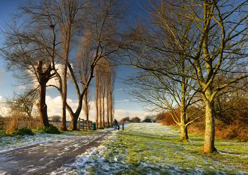 Glan yr afon walk/cycle path, Kidwelly