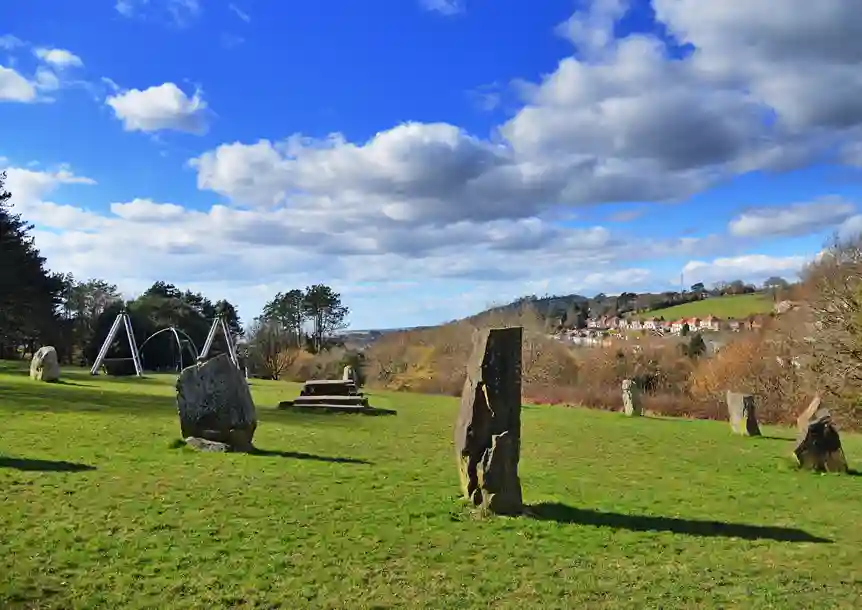 Gorsedd Stones at Parc Howard