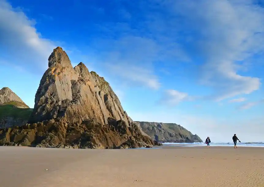 Three Cliffs Bay