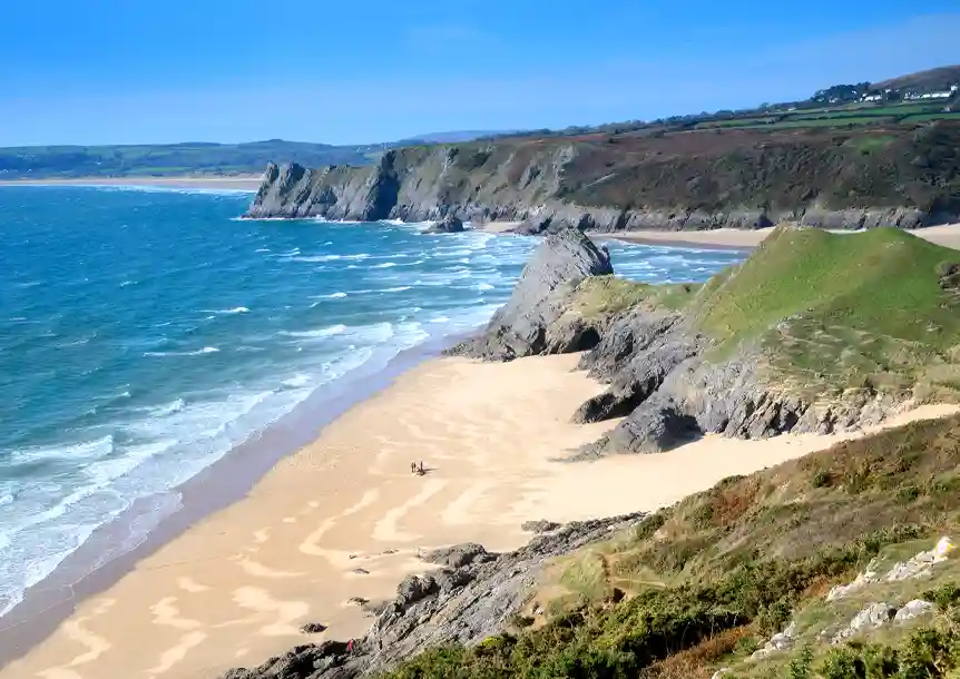 Three Cliffs Bay
