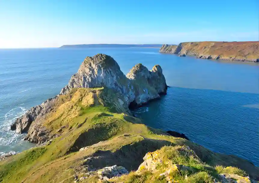 Three Cliffs Bay