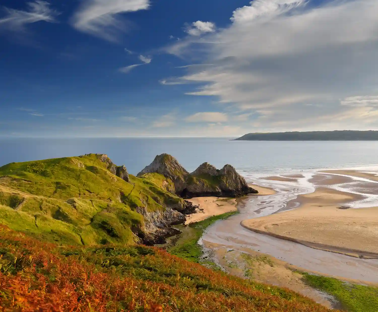 Three Cliffs Bay